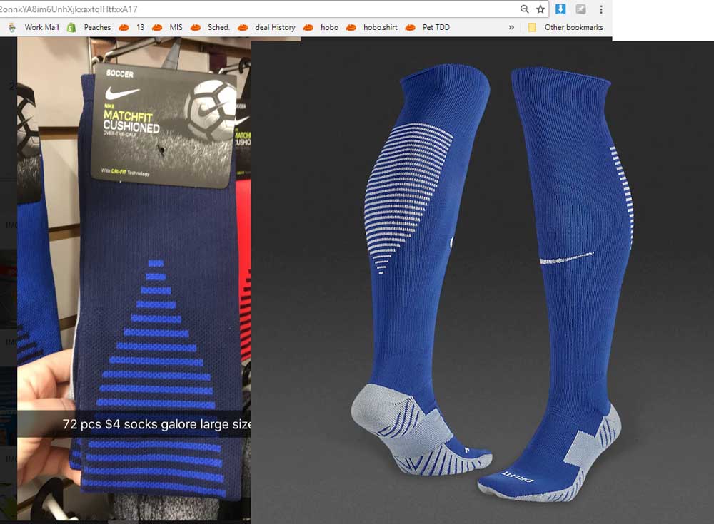 WORLD CUP SPECIAL! Nike Matchfit Over-the-Calf Soccer Socks - SHIPS ...
