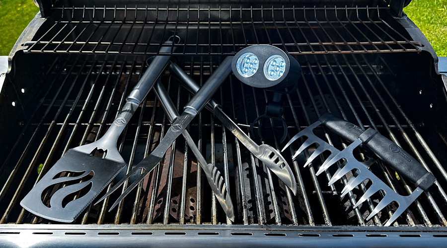 Ultimate Cave Tools Barbecue Grill Tools Set $24.99 (reg $80)