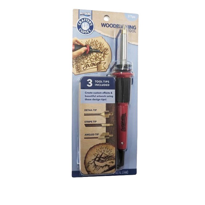 Woodburning Tool With Three Tool Tips Included $9.99 (reg $20)
