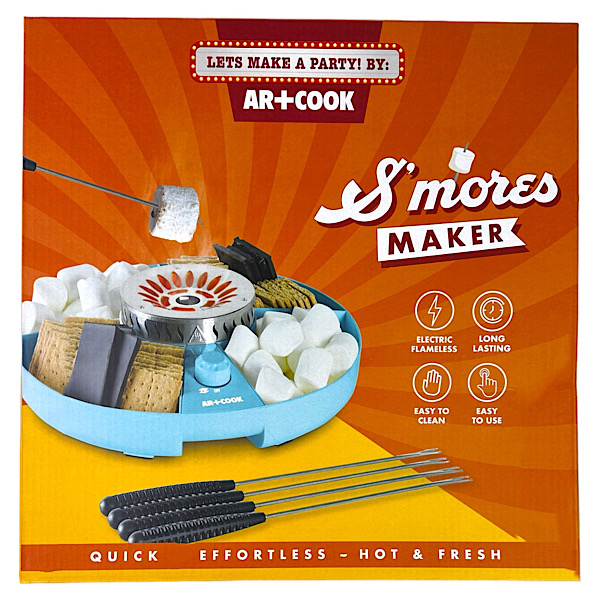 Indoor Electric Flameless S'mores Maker 35 on amazon with 5star