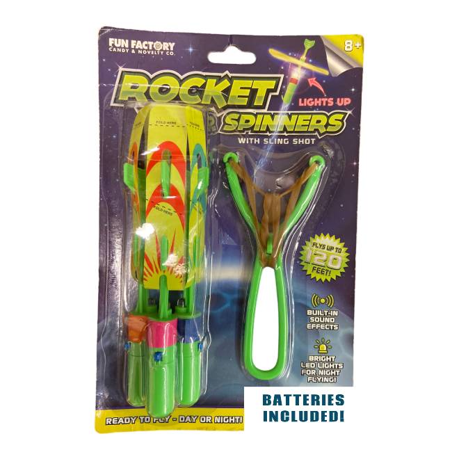 Slingshot LED Rocket Copters $...