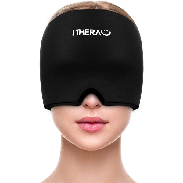 Gel Ice Headache & Migraine Relief Wrap Cold Therapy to treat