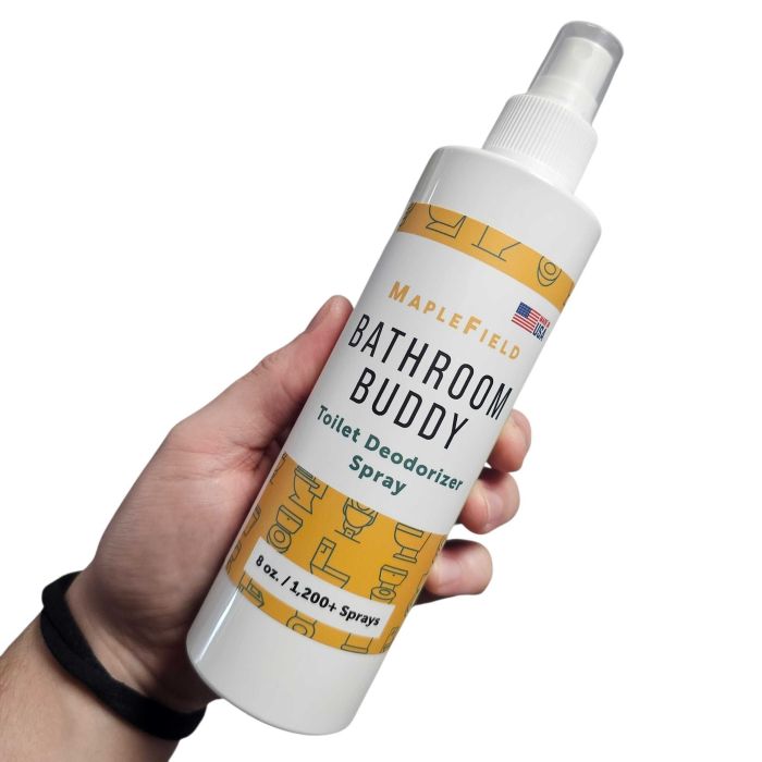 4 PACK of MapleField Bathroom Buddy Citrus Toilet and Room Deodorizer ...