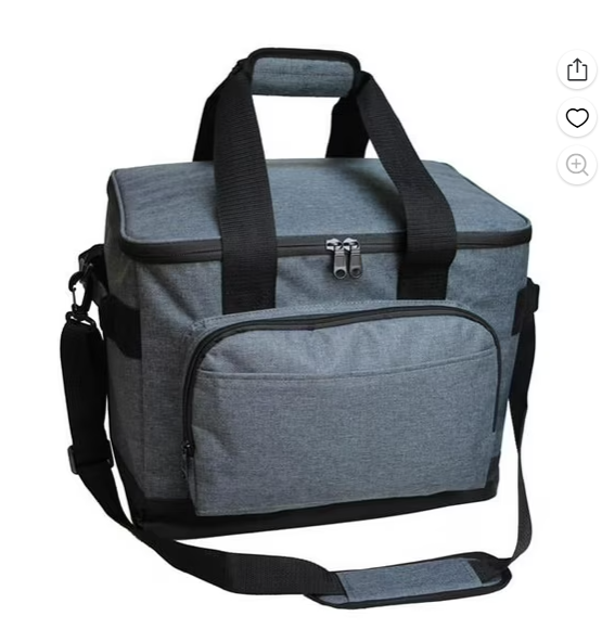 EXTRA LARGE 48 Can Sized Cooler Duffel Bag - 16 x 13 x 12 inches - Use it as a duffel bag, a cooler, or both! :) - SHIPS FREE!