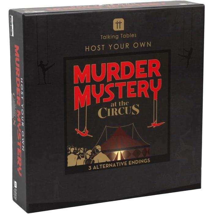 (GREAT for Halloween!) - Host Your Own Murder Mystery at the Circus Game - SHIPS FREE!