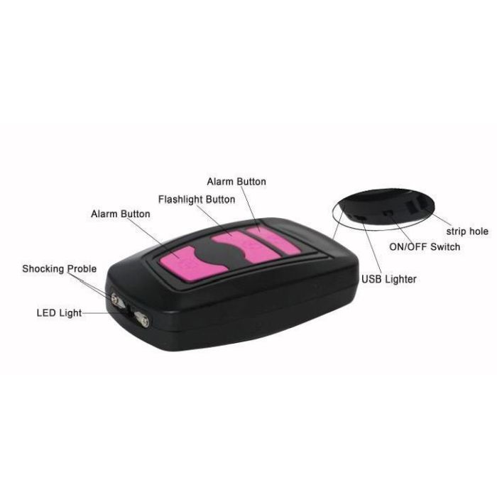 Keychain Stun Gun - Always in reach, just in case - Grab a few for loved ones -  SHIPS FREE!
