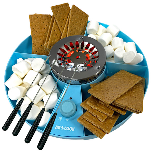 Indoor Electric Flameless S'mores Maker 35 on amazon with 5star