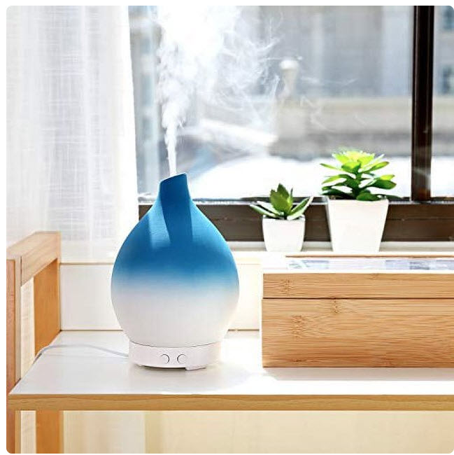 Designer Accents Hand Painted Essential Oil Diffuser / Humidifier $14.99 (reg $40)