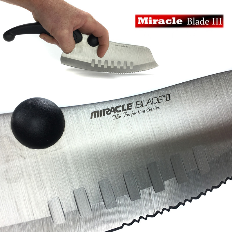 Miracle Blade 3 III The Perfection Series Lot Of 10 Blades Knives