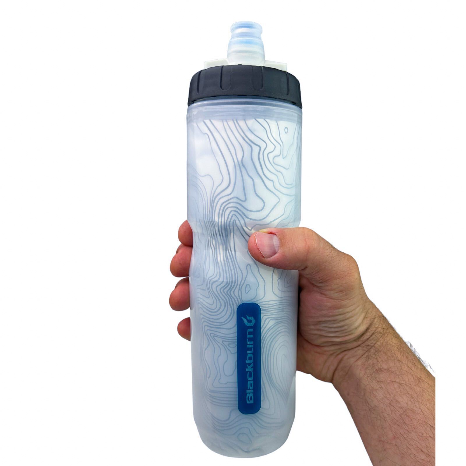 Blackburn Locking Valve Insulated Bike Cage Bottle - 22 Oz - Perfect for biking of course, but also perfect for hiking and more - Folks, these are $15 in stores! Order 2 or more and SHIPPING IS FREE!
