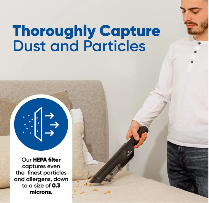 Britech Premier Plus Series Vacuum Lightweight Handheld Cordless