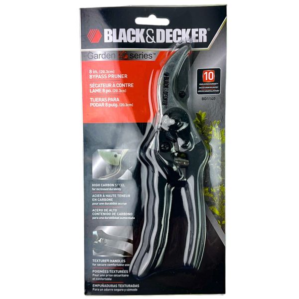 FLASH SALE - BLACK+DECKER 8-Inch Professional Bypass Pruners - These are $20 on amazon with 5-star reviews (See additional image) - - Order 2 or more and SHIPPING IS FREE!