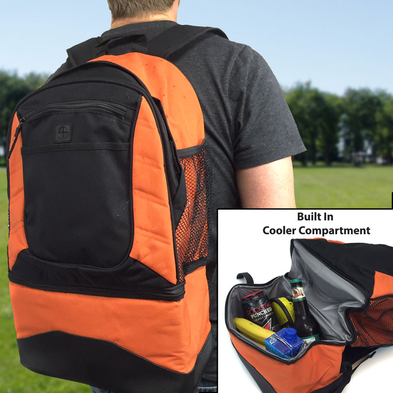 backpack with cooler compartment