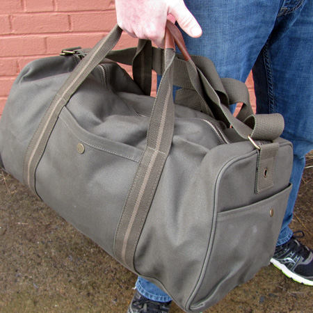 Heavy Duty Overnight Canvas Duffel Bag from Atchison by BIC - SHIPS ...