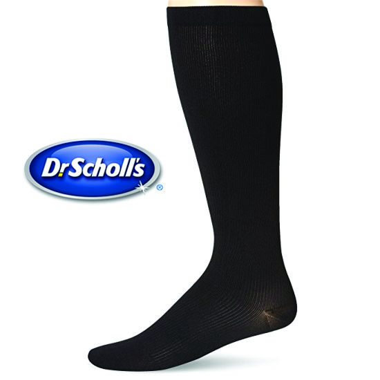 Dr. Scholl's Men's OverTheCalf Circulation Support Compression Socks