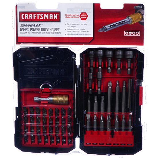 EXTREME SGD - Craftsman Speed-lok Tools 54 Piece Power Driving Set With ...