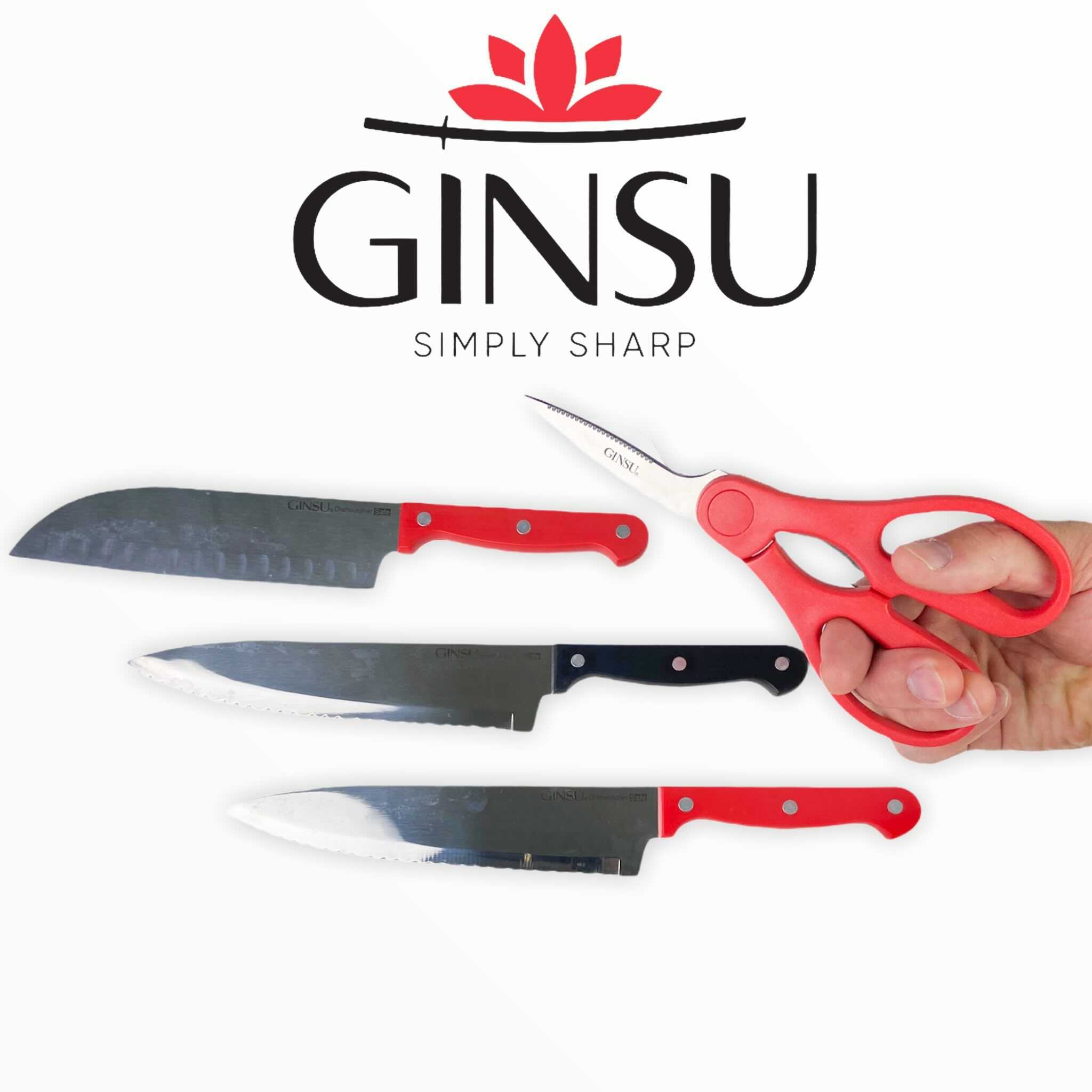 ginsu kiso knife set