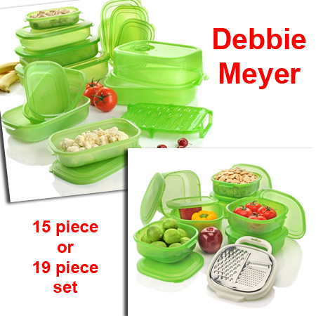 Debbie Meyer Green Boxes Storage Sets - Choose From 15 or 19 piece