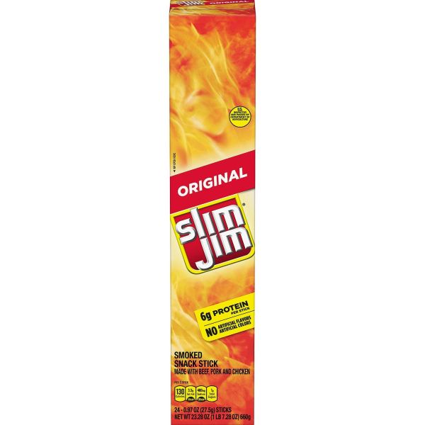 24 Pack of Giant Slim Jim Snac...
