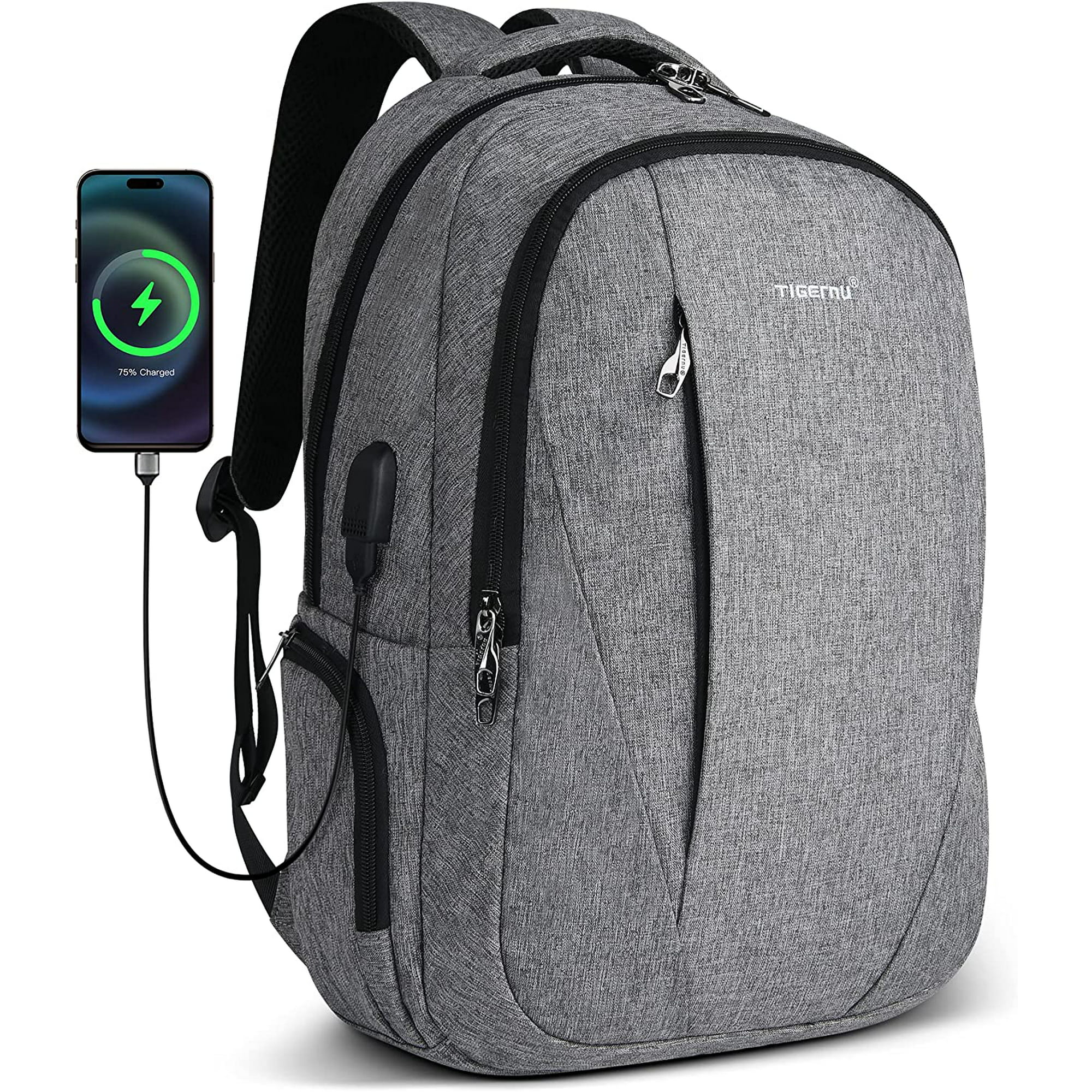 Anti Theft Tech Backpack with USB Charging Port $22.99 (reg $75)