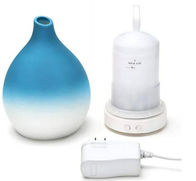 Designer Accents Hand Painted Essential Oil Diffuser / Humidifier $14.99 (reg $40)