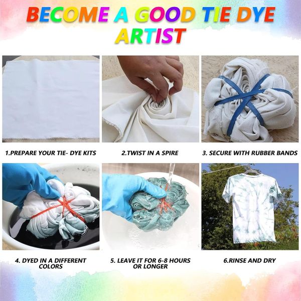 EXTREME SGD Large Tie Dye Kit! Up to 36 Projects! Tie Dyes DIY
