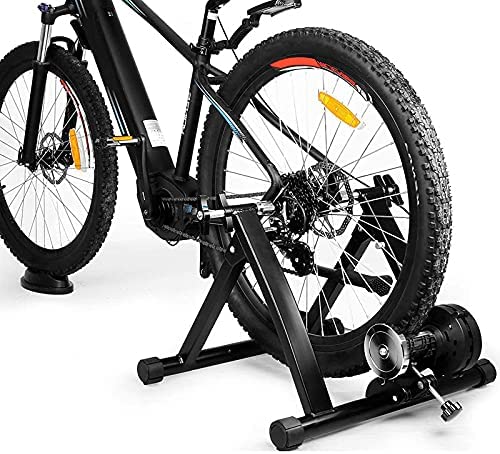 Magnetic Bike Trainer Stand Indoor Bicycle Stand - Train indoors with your outdoor bike! - 6 Levels Resistance Setting - Cable controller mounted on handle bar of indoor bicycle training stand, letting you choose your incline from flat to steep! - This is absurdly cheap for this! - SHIPS FREE!