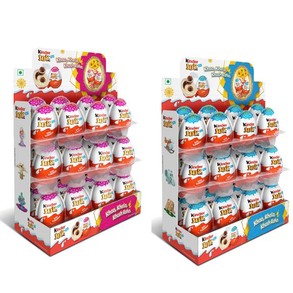 GREAT STOCKING STUFFERS! - 24 PACK of Kinder Joy Chocolates - Available in Boy Style Toys or For Girl Style Toys - Order 2 or more 24-packs and SHIPPING IS FREE!