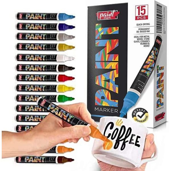 New and used random craft markers pens, 15 For $5