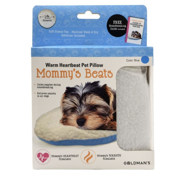 Pet Comfort Warm Heartbeat Pillow Stays warm for 30 mins and