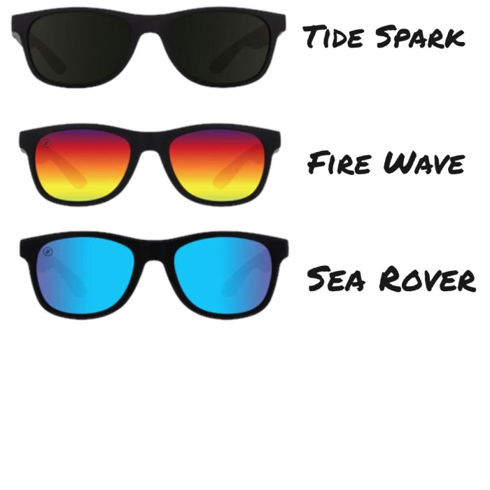 Blenders Wayfarer Style Polarized Sunglasses - (This is a really popular brand. If you haven't heard of them, be prepared to be very happy that you stumbled upon them at this price!) - These are unisex and look great on both men and women - Choose from Fire Wave, Tide Spark, and Sea Rover Style - These are some seriously nice sunglasses $50 on amazon with 5-star reviews (see additional image), but just $19.99 from us! Order 2 or more total pair and SHIPPING IS FREE!