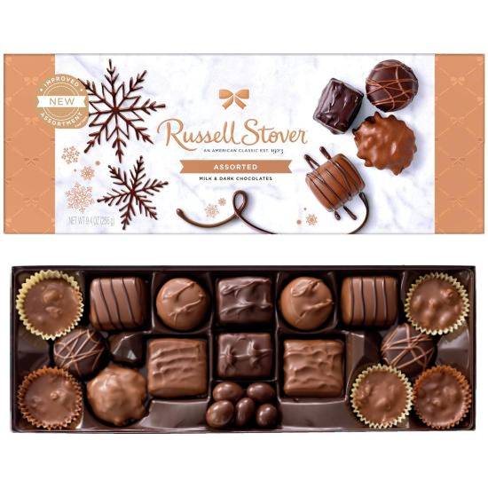 6 BOXES of Russell Stover $34.