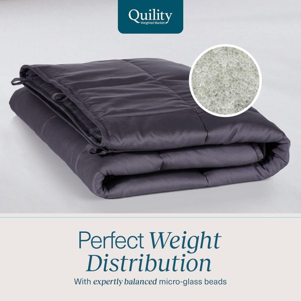 Premium Quility Weighted Blanket for Adults 25 LB King Size Weighted