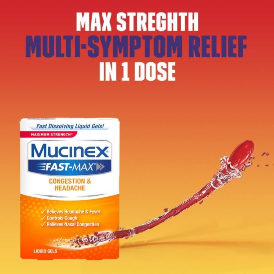 Mucinex Fast Max Max Strength.