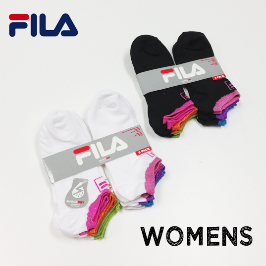 pink fila socks