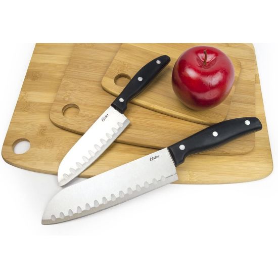 2 Piece Santoku Knife Set by Oster $9.99 (reg $25)