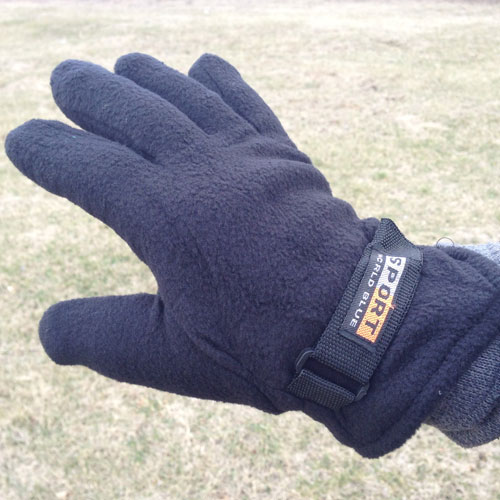 3 Pack Polar Fleece Gloves For...