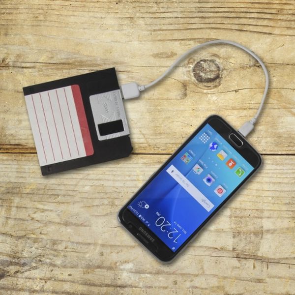 $9.49 (reg $20) Retro Floppy Disc Portable Powerbank