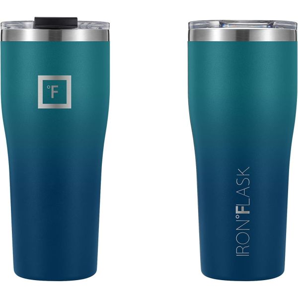 IRON °FLASK Large 24oz Double Walled Stainless Steel Tumbler Lid and