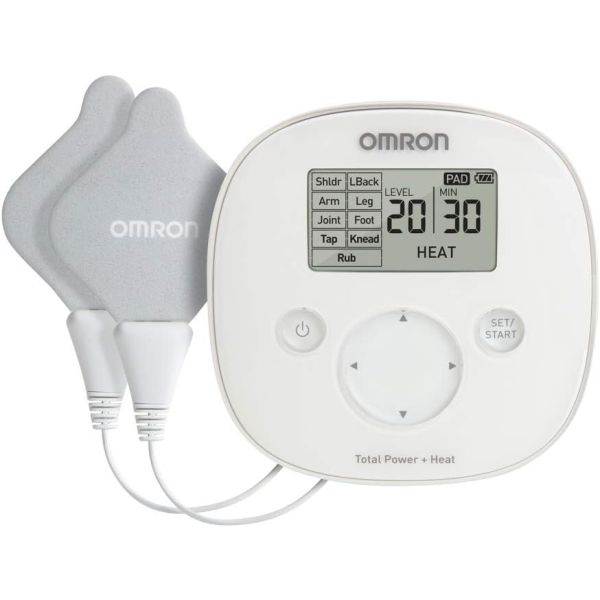 OMRON Total Power + Heat TENS Unit Muscle Stimulator - YUP, this unique system lets incorporates TENS AND HEAT! - Simulated Massage and Heat Therapy for Lower Back, Arm, Leg, Foot, Shoulder and Arthritis Pain - Drug-Free Pain Relief - $100 at Walgreens, but HALF that price from us! - SHIPS FREE!