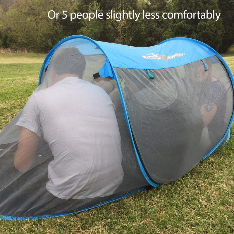 Gnat Guard Pop Open Bug Proof Tent - Perfect For The Backyard, Beach ...