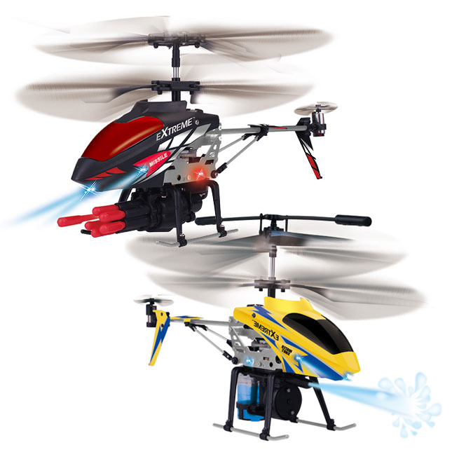 rc helicopter that shoots