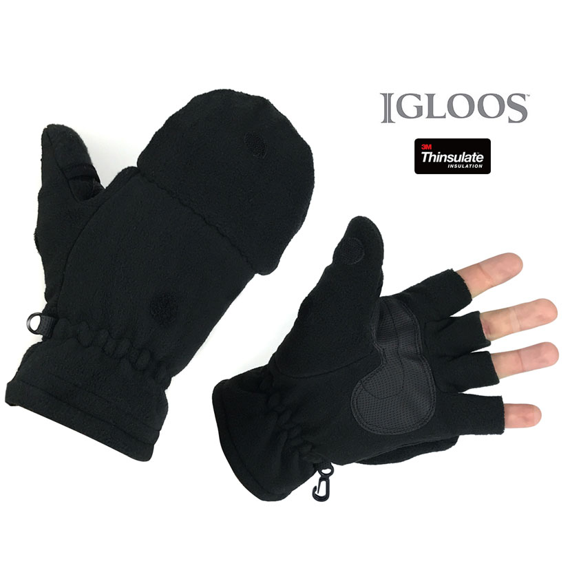 3M Thinsulate Convertible Mitten Gloves by Igloos One for 9 or Two