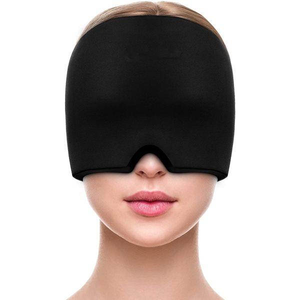 BACK IN STOCK! - Gel Ice Headache & Migraine Relief Wrap - Cold Therapy to treat headaches, migraines, sinus tension, stress and puffy eyes - Headache wraps are $27 on amazon with hundreds of 5-star reviews (see additional image) - SHIPS FREE! - BONUS: GRAB YOUR PHONE AND TXT THE WORD SECRET TO 88108 FOR ACCESS TO SECRET DEALS!
