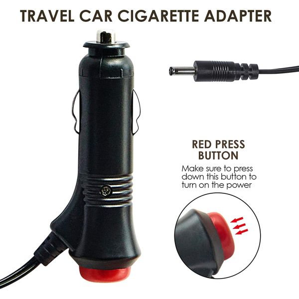 Electric Heated Travel Blanket 12V (Plugs into your car) Stay warm