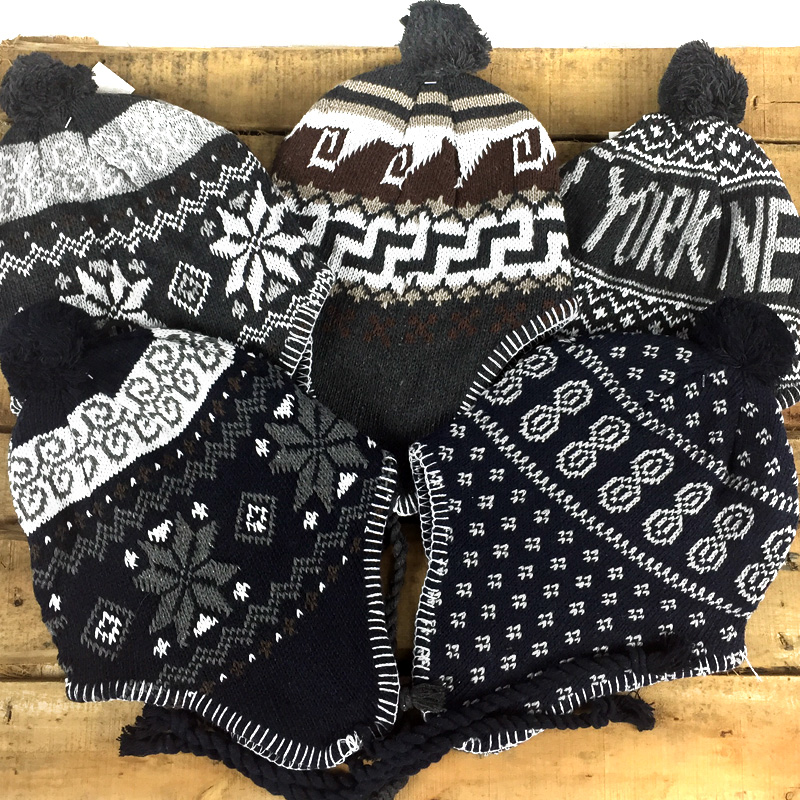 2 Pack of Knit Earflap Winter.