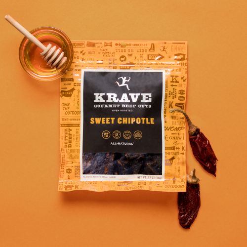 $14.99 (reg $48) 8 BAGS of Krave Beef Jerky Sweet Chipotle