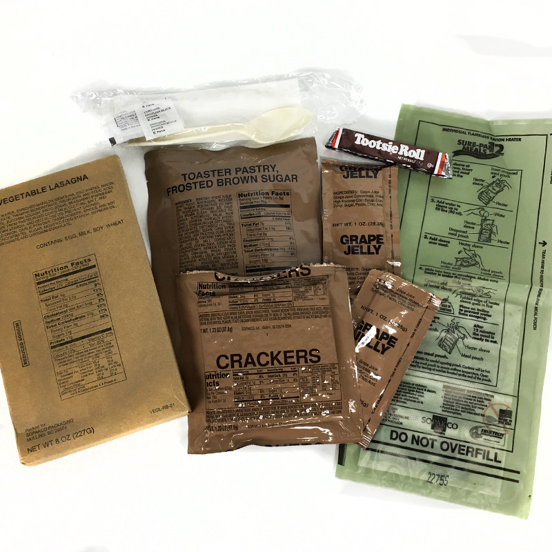 7 Pack of MREs Meals Meal Read...