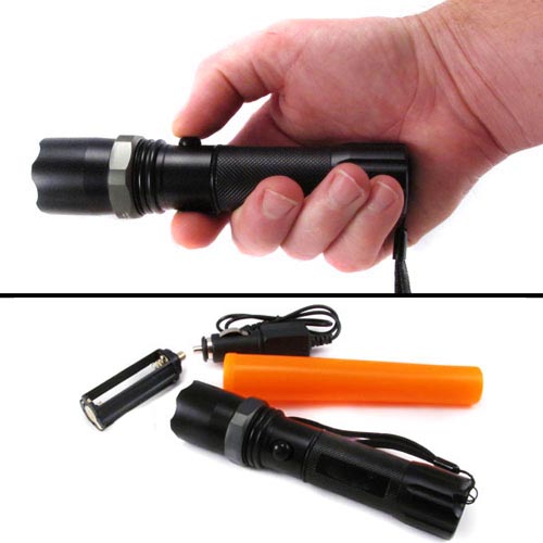 STUPID GOOD DEAL Tactical Rechargeable Cree Adjustable Beam