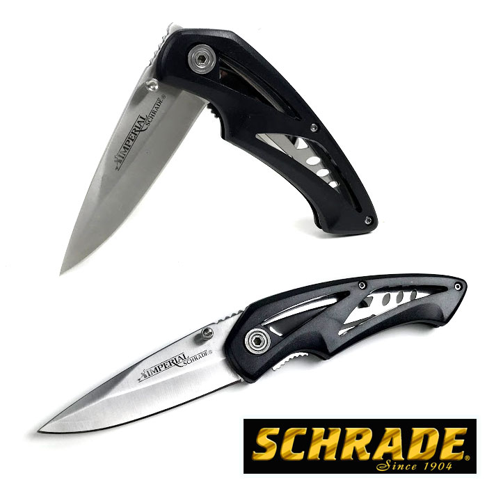 FLASH SALE - Schrade Imperial Tactical Lockback Folding Knife with 3 Inch Stainless Blade - SHIPS FREE!